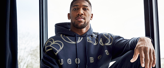 anthony joshua hugo boss