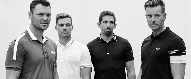 hugo boss golf tops